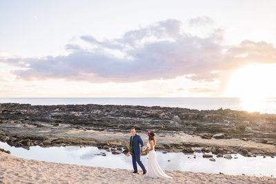 Oahu wedding location - Paradise Cove Beach