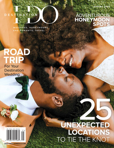 Jenni Summer Studios Destination I Do Magazine Cover Wedding Photographer