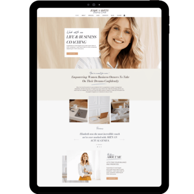 wix website templates for coaches
