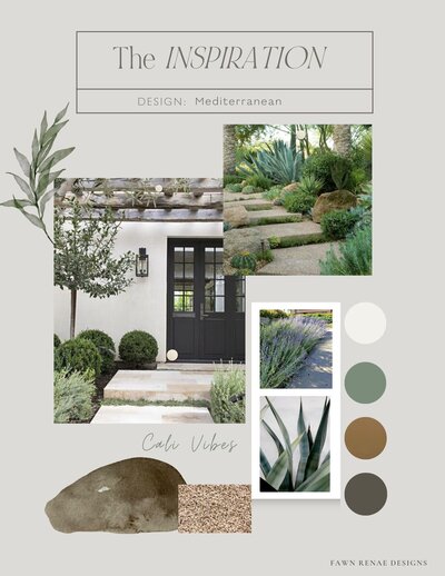 Mediterranean inspo board