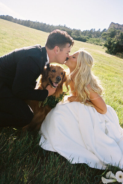 luxury wedding photos at spruce mountain ranch venue in colorado