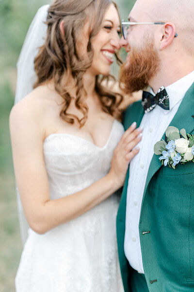 romantic bear brook valley wedding