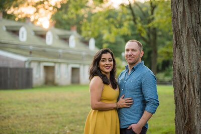 Engagement portrait traditional