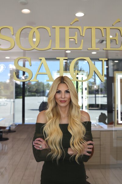 Kathleen is the owner of Société Salons with over 20 years of experience and education from Aveda