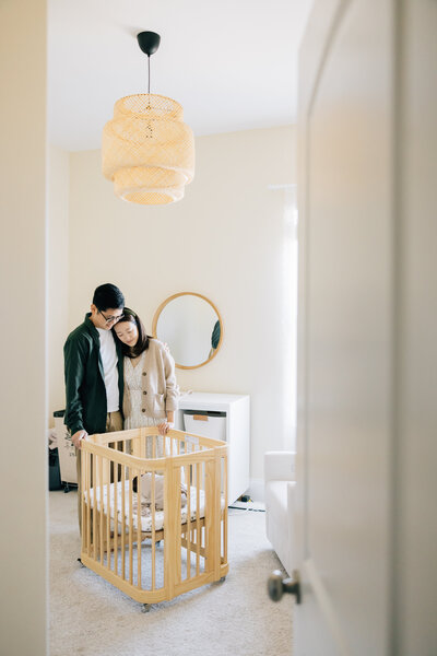 In Home Newborn Photo Session Nashville TN