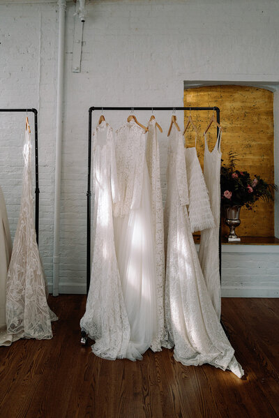 Black bride wearing Sareh Nouri gown in French mansion