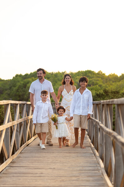 Family photo shooting in Mallorca