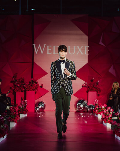 King and Bay at WedLuxe Show 2023 Runway pics by @Purpletreephotography 11