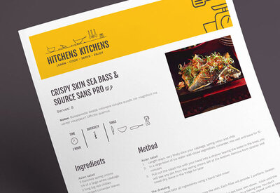 Graphic Design Ideas  - Hitchens Kitchen slide 3