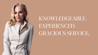 KNOWLEDGEABLE. EXPERIENCED. GRACIOUS SERVICE. (1)