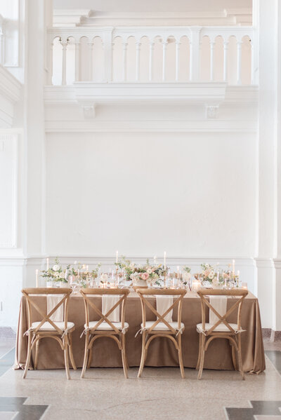 romantic tablescape Indianapolis Wedding Photographer Courtney Rdicel