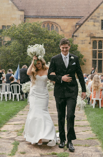 Bride and Groom's Ceremony Exit