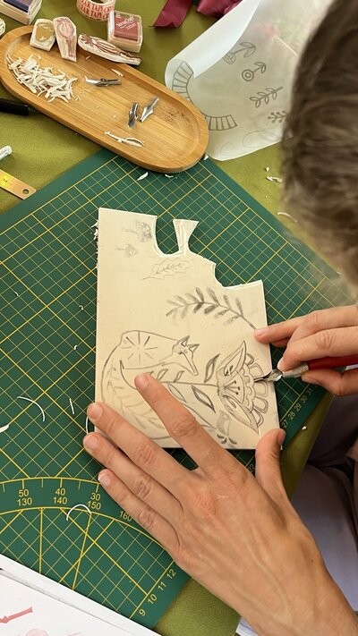 Babyshower blockprint 6