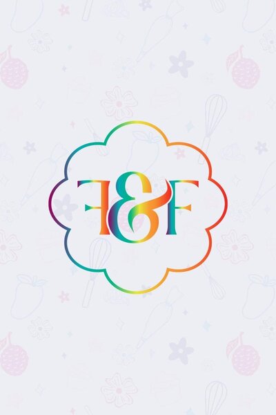 Logo design for Frost and Flourish, a Washington DC Cake Bakery and Patisserie
