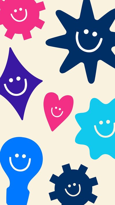 life coach website primary colors