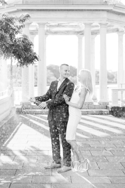 couple-popping-champagne-water-works-philly