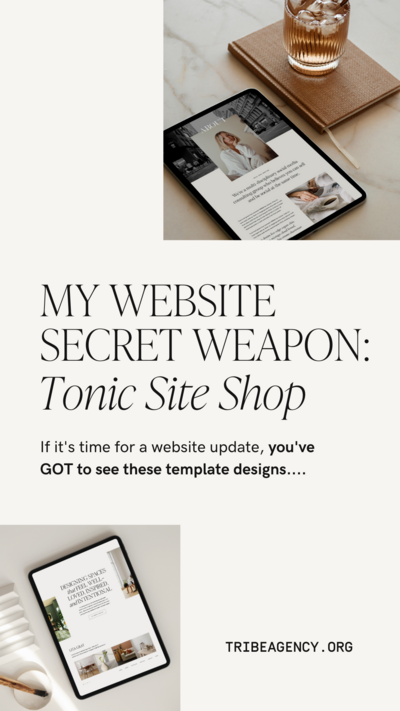 website and social media templates