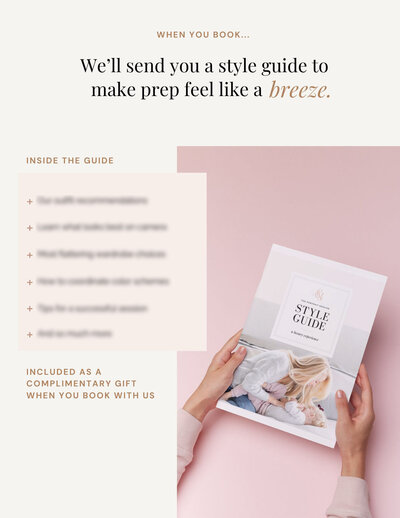 12 Portrait Pricing Guide Style Guide Value Builder