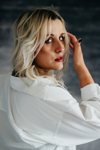 profesionální boudoir focení