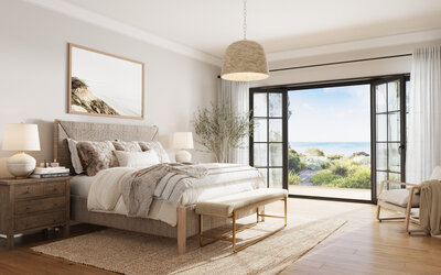 Crew Collective Design Portfolio Master Bedroom View