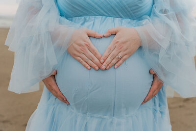 Belly Love during Maternity Session 