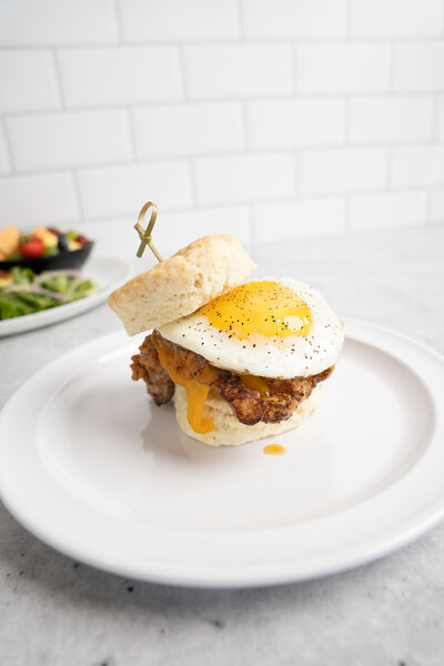 Egg breakfast sandwich at Mason Dixon Bakery & Bistro