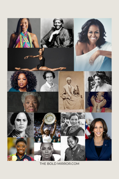 Image of various empowering black women