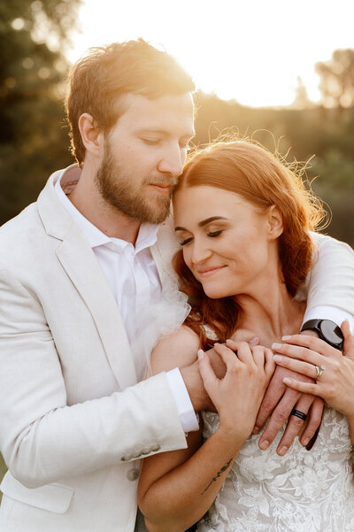 Sunset Wedding Photography in Mildura,