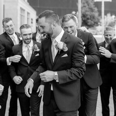 Bret and Brandie Evansville Owensboro Weddings Black and White Gallery53