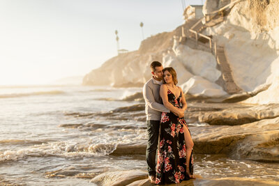 Pismo Beach Engagement Photo in California captured by SLO Town Studios