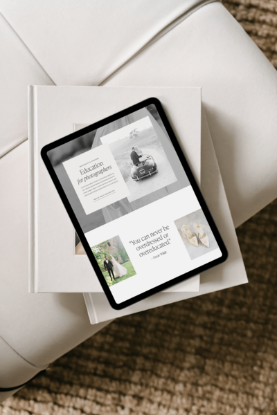 Website mockup.