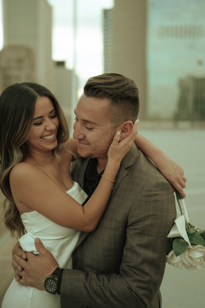 Downtown Phoenix Engagement-63