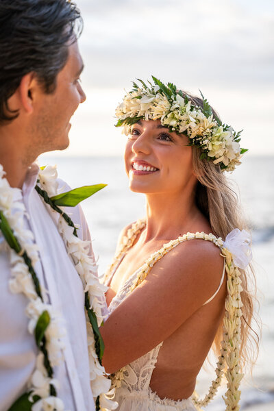 Kukio beach portraits by team of big island wedding photographers from Hawaii Adventure Portraits