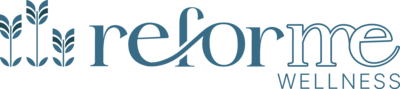 Reforme Wellness blue main logo