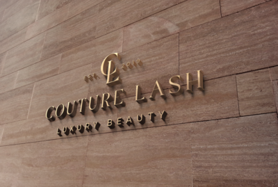 Couture Lash Sign Mockup