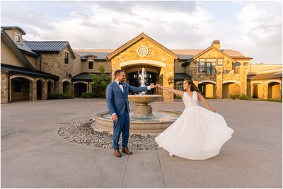 Wedding at columbine country club Colorado