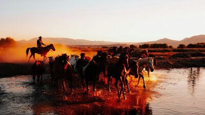 Heritage Prints photograph "Red Water"