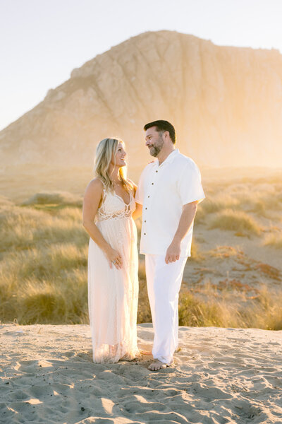 Beach Photos, Husband Wife, San Luis Obispo, Morro Bay, Fresno Photographer