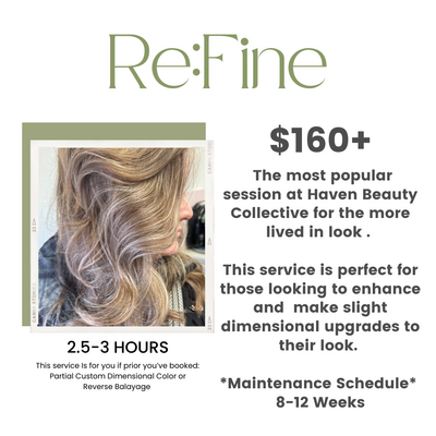  Professional haircut and dimensional hair color by Haven Beauty Collective in the Quad Cities
