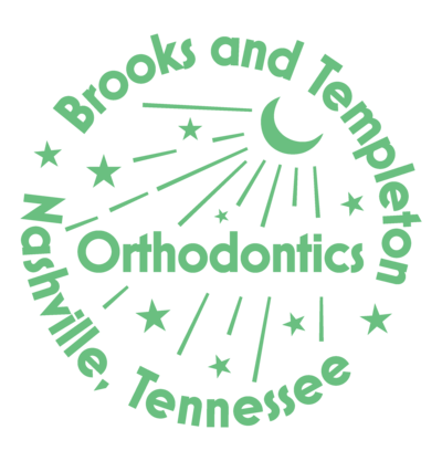 Brooks & Templeton Orthodontics stamp logo green