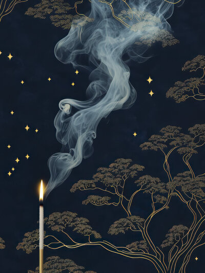 gurudarshan_Lighting_incense_with_a_background_of_a_peaceful__b8bf70c9-477d-4882-96e7-cbb80e585b8b_0-Edit