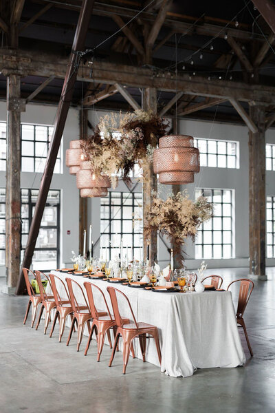 The Pipe Shop Venue, a historic and industrial wedding venue in North Vancouver, featured on the Brontë Bride Vendor Guide.