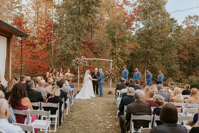 Ceremony at North Georgia Wedding Venue