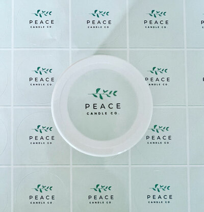 Peace Candle Co, natural and organic wedding favours and bridal party gifts based in Calgary, Alberta. Featured on the Brontë Bride Vendor Guide.