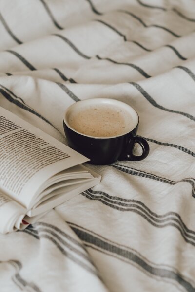 Coffee and a book