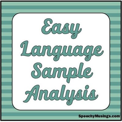 easy language sample analysis