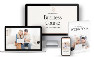 Amy & Jordan's Business Course | Online photography education for portrait and wedding photographers