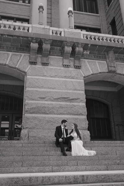 Houston city elopement photographer