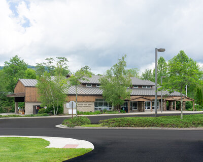 Cashiers Post Office building, built by Cooper Construction