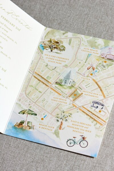 LowcountryPaperCo_Virginia&Jake_CustomWatercolorMap